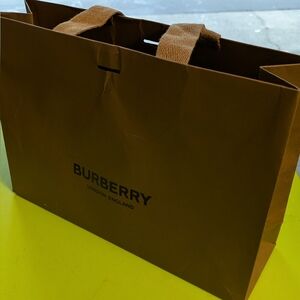 Burberry bag l Paper shopping bag